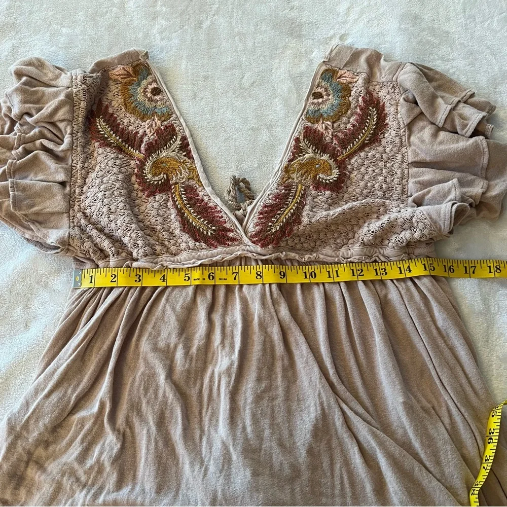 Free People Embroidered Fiesta Nueva Tunic Top - Picture 10 of 11